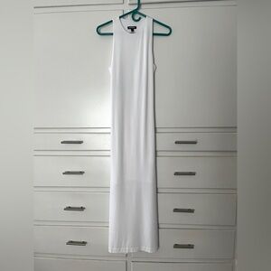 🆕 Express White Sleeveless Maxi Dress sizes small and X large